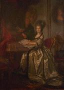 Joseph Melling Portrait de deux poux oil painting